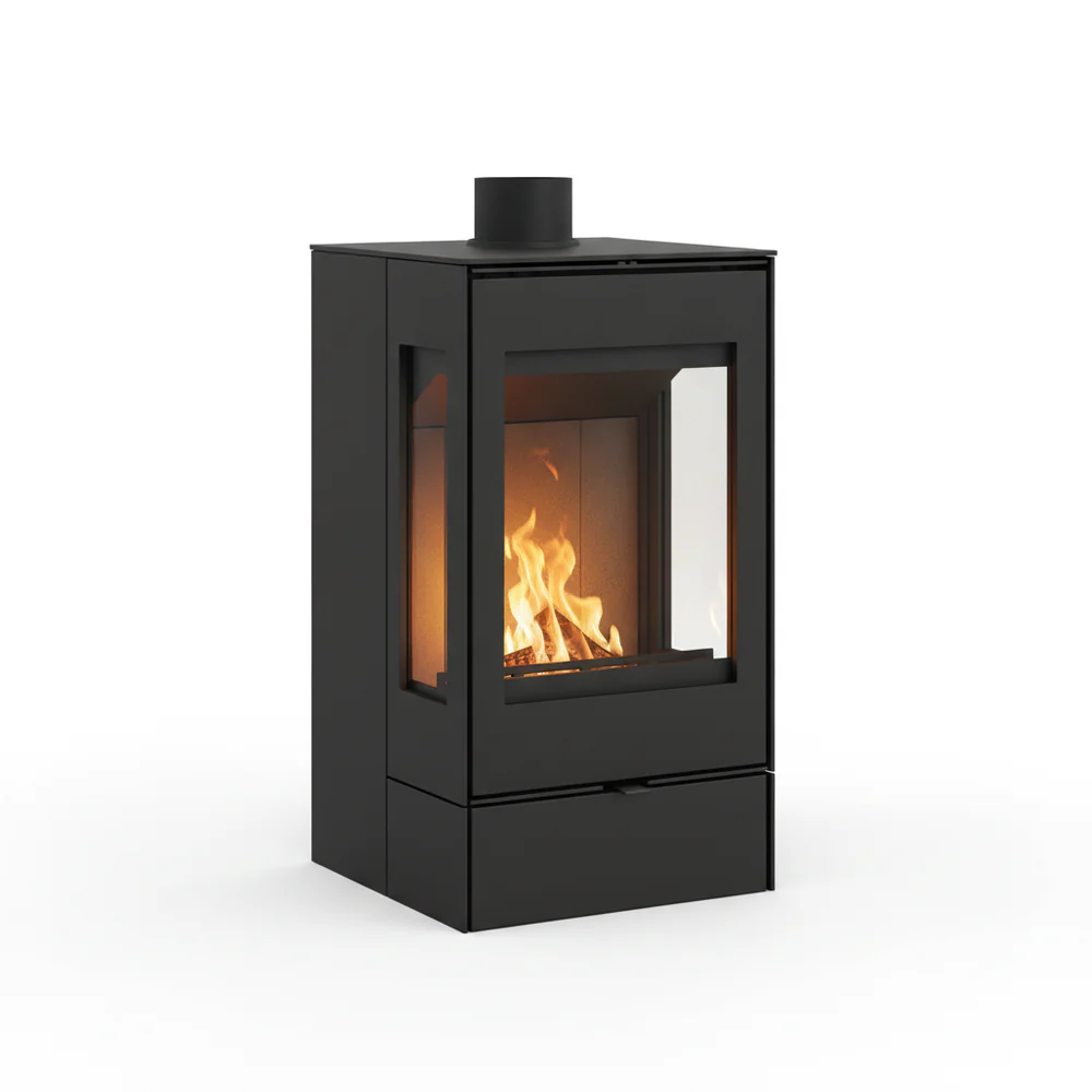 Insert grande vitre Chambranle 8 kW