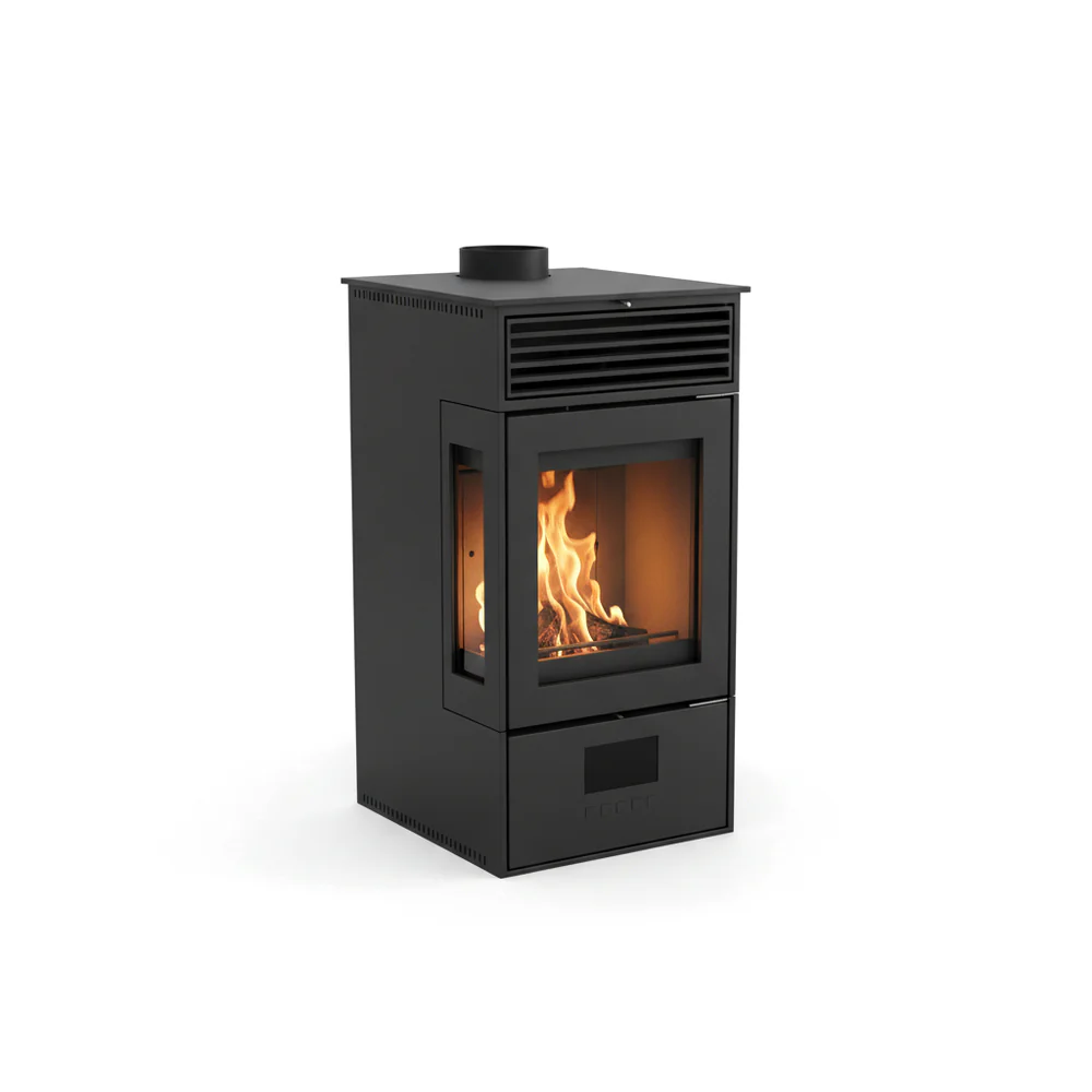 Insert de cheminée ventilé Linteau 8 kW