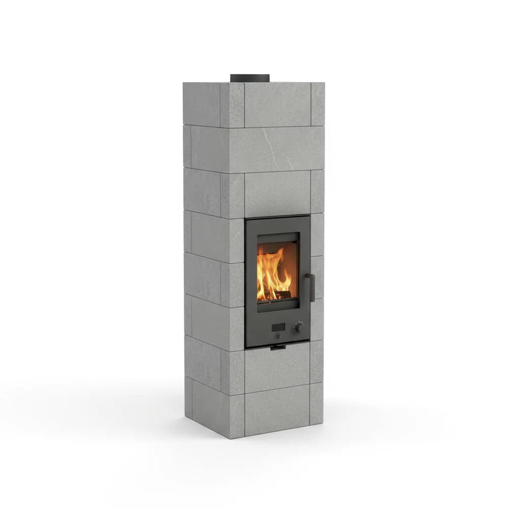 Poêle à bois pierre ollaire Lauze 6 kW